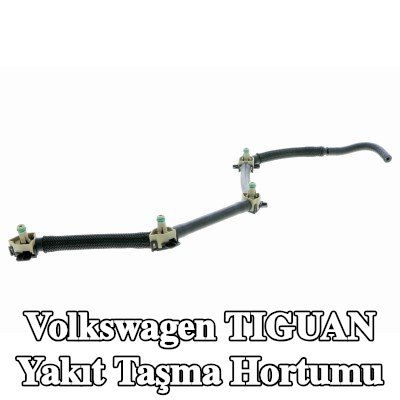 VAICO Conta halkalı yakıt taşma hortumu, biyodizel için uygun — Volkswagen Tiguan