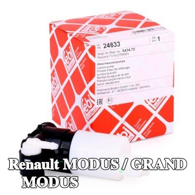 FEBI BILSTEIN مضخة غسيل الزجاج الأمامي 12V — Renault Modus / Grand Modus