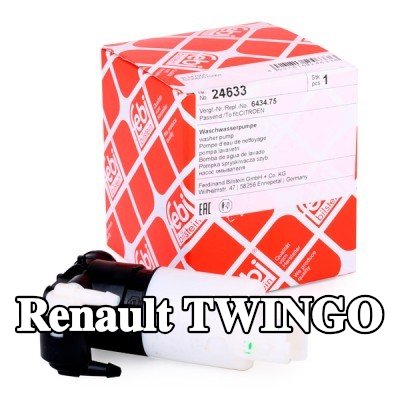 FEBI BILSTEIN مضخة غسيل الزجاج الأمامي 12V — Renault Twingo