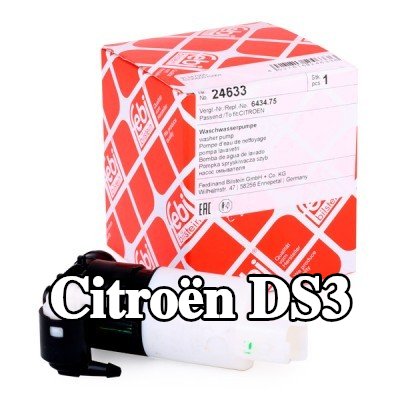 FEBI BILSTEIN مضخة غسيل الزجاج الأمامي 12V — Citroën Ds3
