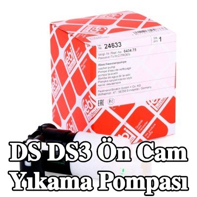 FEBI BILSTEIN Ön cam yıkama pompası 12V — DS Ds3