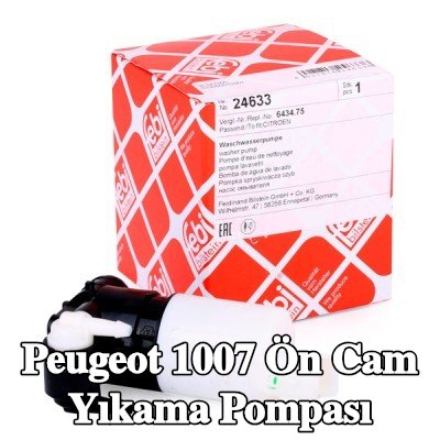 FEBI BILSTEIN Ön cam yıkama pompası 12V — Peugeot 1007
