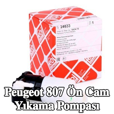 FEBI BILSTEIN Ön cam yıkama pompası 12V — Peugeot 807