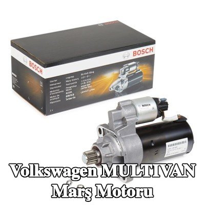 BOSCH Marş motoru 2, 2kW — 2003 Volkswagen Multivan