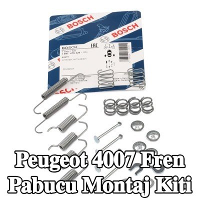BOSCH Fren pabucu montaj kiti — Peugeot 4007