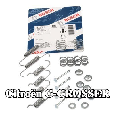 BOSCH طقم تركيب أحذية الفرامل — Citroën C-crosser
