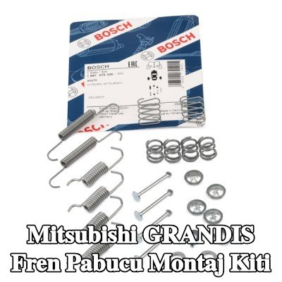BOSCH Fren pabucu montaj kiti — Mitsubishi Grandis