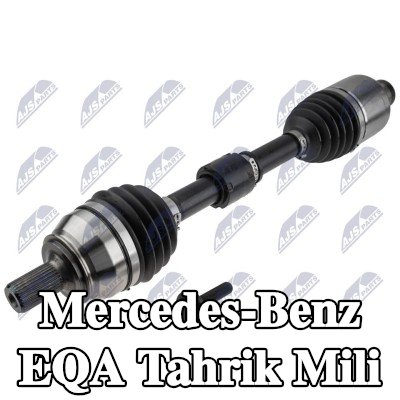 NTY Ön Aks Tahrik Mili, Sol Ön Aks, Ön Aks Sağ, 602mm — Mercedes-Benz Eqa