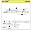 RIDEX دعامة الباب الخلفي 575mm — Honda Logo (5)