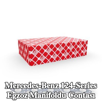 FEBI BILSTEIN Egzoz manifoldu contası Çelik Sac — Mercedes-Benz 124-Series