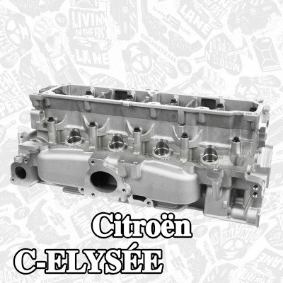 ET ENGINETEAM رأس الأسطوانة بدون عمود (أعمدة) الكامات, بدون نوابض الصمامات, بدون صمامات — Citroën C-elysée