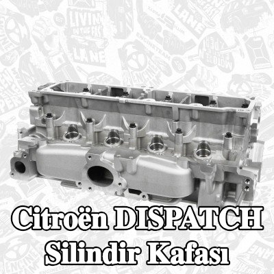 ET ENGINETEAM Eksantrik mili olmayan silindir kafası, valf yayları olmadan, valfsız — 2017 Citroën Dispatch