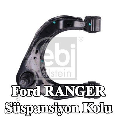 FEBI BILSTEIN Ön Aks Sol Süspansiyon Kolu, Üst, Çelik Sac, bilyeli mafsal ile, lastik yastıklı — Ford Ranger