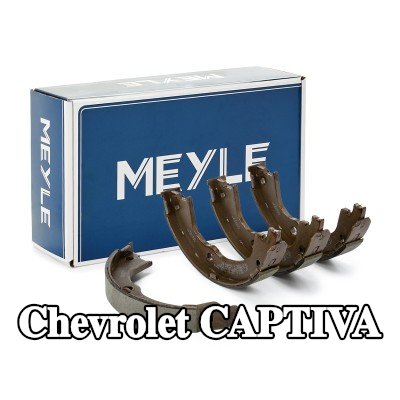 MEYLE مجموعة أحذية الفرامل بجودة أصلية, المحور الخلفي, 190mm, بدون زنبرك — Chevrolet Captiva