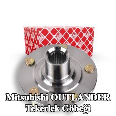 FEBI BILSTEIN Tekerlek göbeği ön aks sol, Ön Aks Sağ, tekerlek yatağı olmadan — Mitsubishi Outlander