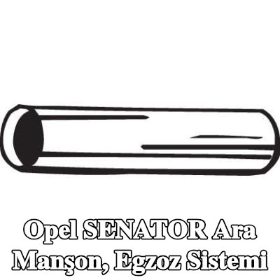 BOSAL Ara manşon, egzoz sistemi — Opel Senator