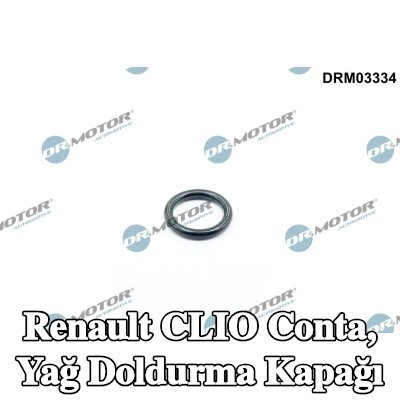 DR.MOTOR AUTOMOTIVE Conta, yağ doldurma kapağı — Renault Clio