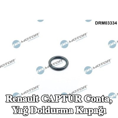 DR.MOTOR AUTOMOTIVE Conta, yağ doldurma kapağı — Renault Captur