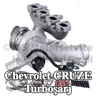 PIERBURG Turboşarj, contalar/sızdırmazlık elemanları hariç — Chevrolet Cruze