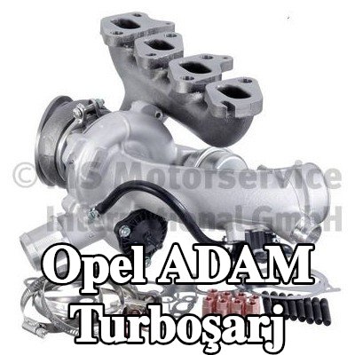 PIERBURG Turboşarj, contalar/sızdırmazlık elemanları hariç — Opel Adam