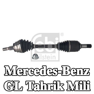 FEBI BILSTEIN Tahrik mili Ön Aks Sol, somunlu — 2012 Mercedes-Benz Gl