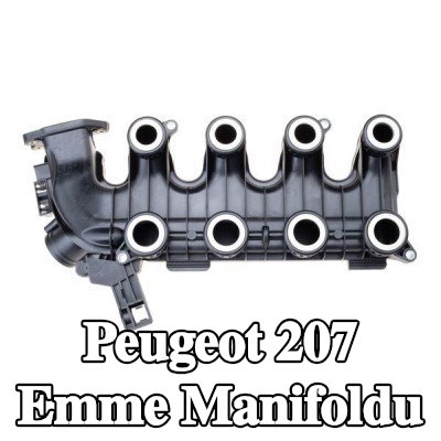 MAHLE Contalı/sızdırmazlık elemanlı emme manifoldu, cıvata/vida olmadan — Peugeot 207