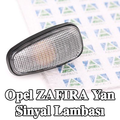 ABAKUS Yan sinyal lambası Sol Ön, Sağ ön, yan montaj, beyaz, ampul içermez, ampul yuvası olmadan — 2000 Opel Zafira