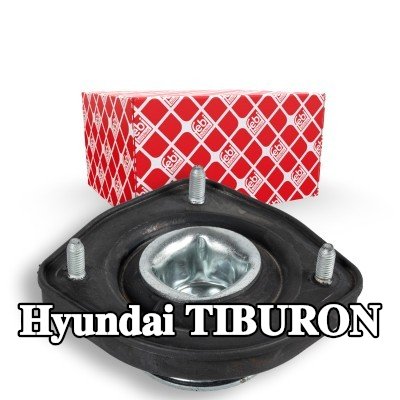 FEBI BILSTEIN حامل الدعامة العلوي المحور الخلفي الأيسر, بدون محمل كروي — 2000 Hyundai Tiburon