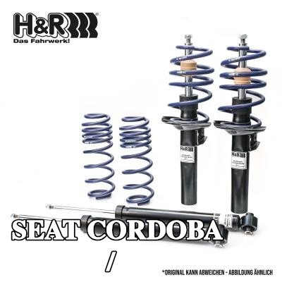 H&R مجموعة التعليق، نوابض لولبية / ممتصات صدمات — 2000 SEAT Cordoba