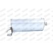 WALKER Arka susturucu 650mm, montaj parçaları olmadan — 2012 Hyundai i20 (3)