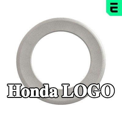 OPTIMAL حشية سدادة حوض الزيت من الألومنيوم, Inner Diameter: 14mm — Honda Logo