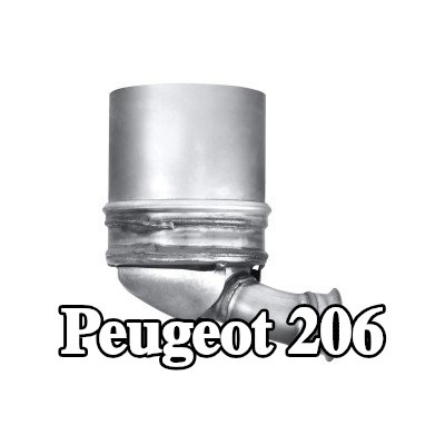 HELLA مرشح جسيمات الديزل مخصص للسفر لمسافات طويلة في الغالب, مع قطع التركيب — Peugeot 206