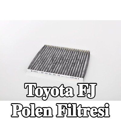 BOSCH Polen filtresi Aktif Karbon Filtresi — Toyota Fj