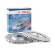 BOSCH Fren diski Dış Çap: 330mm, Havalandırmalı, Kaplamalı — Audi A4 (1)