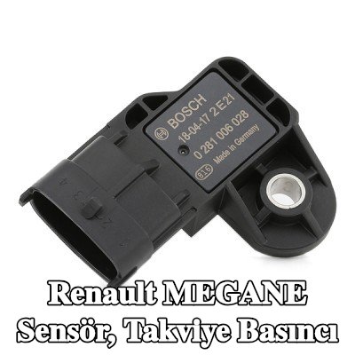 BOSCH Sensör, takviye basıncı — Renault Megane