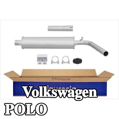 HELLA كاتم صوت وسط مع قطع التثبيت — 2002 Volkswagen Polo