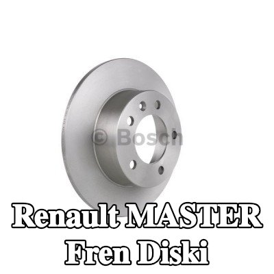 BOSCH Fren diski Dış Çap: 305mm, düz, Yağlanmış — 2000 Renault Master