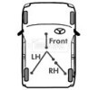 BORG & BECK El freni kablosu 1730mm — 2000 Nissan Navara (2)