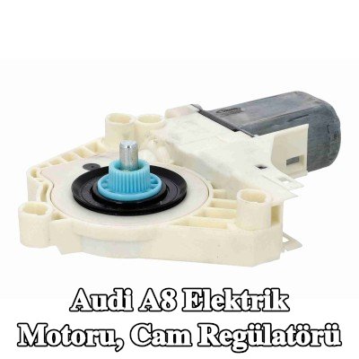 VEMO Elektrik motoru, cam regülatörü Sağ Ön, Sağ Arka — Audi A8