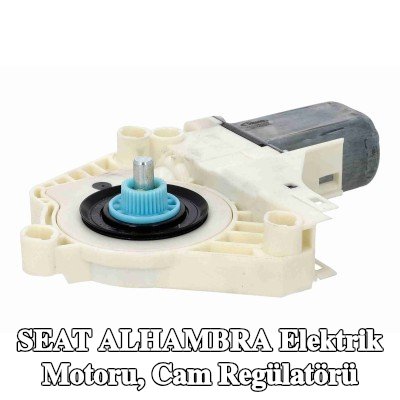 VEMO Elektrik motoru, cam regülatörü Sağ Ön, Sağ Arka — SEAT Alhambra