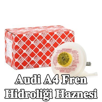FEBI BILSTEIN Kapaklı fren hidroliği haznesi, sensörlü — 2000 Audi A4