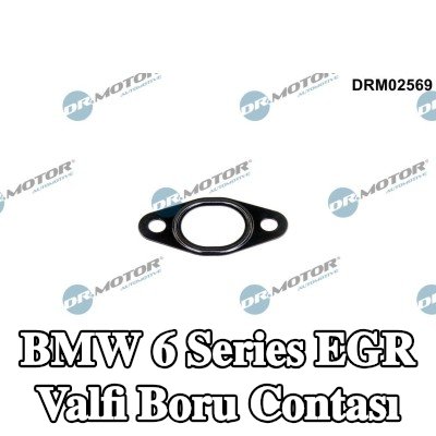 DR.MOTOR AUTOMOTIVE EGR valfi boru contası — 2003 BMW 6 Series