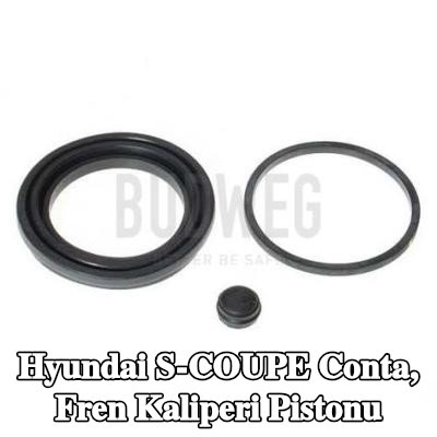 BUDWEG CALIPER Conta, fren kaliperi pistonu — Hyundai S-coupe