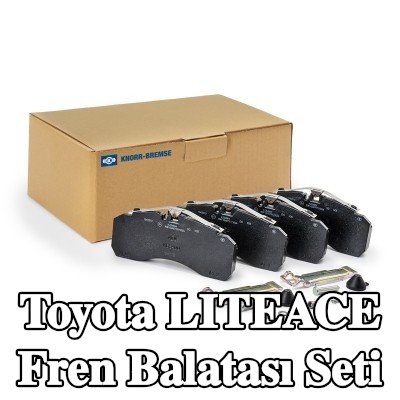 KNORR-BREMSE Fren balatası seti 30mm, aksesuarlarla — Toyota Liteace