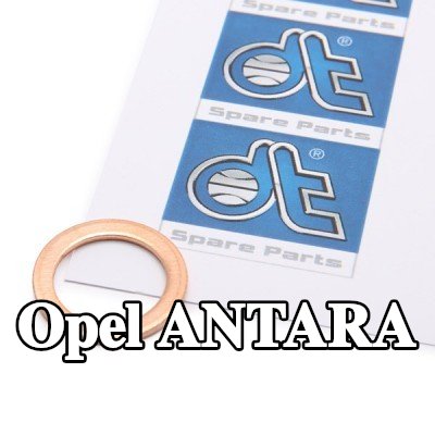 DT Spare Parts حشية سدادة حوض الزيت من النحاس, Inner Diameter: 14mm — 2011 Opel Antara