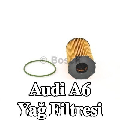 BOSCH Conta/sızdırmazlık elemanlı yağ filtresi — Audi A6