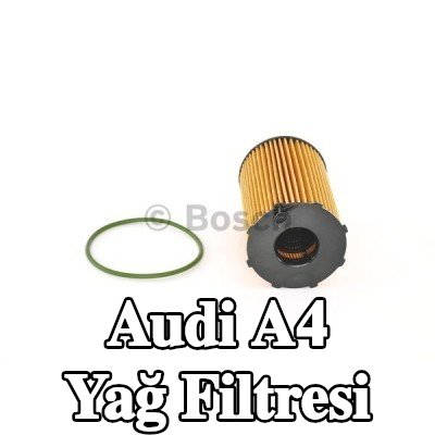 BOSCH Conta/sızdırmazlık elemanlı yağ filtresi — 2012 Audi A4