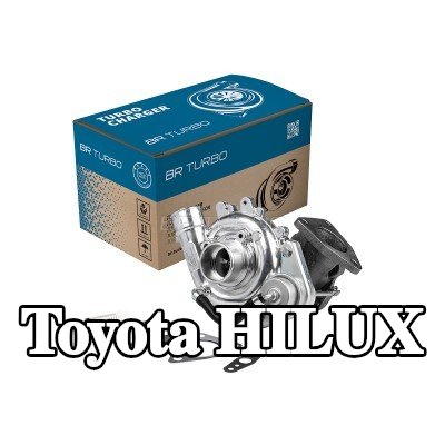 BR Turbo شاحن توربيني شامل مجموعة الحشوات — 2004 Toyota Hilux