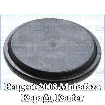 AJUSA Muhafaza kapağı, karter — Peugeot 2008