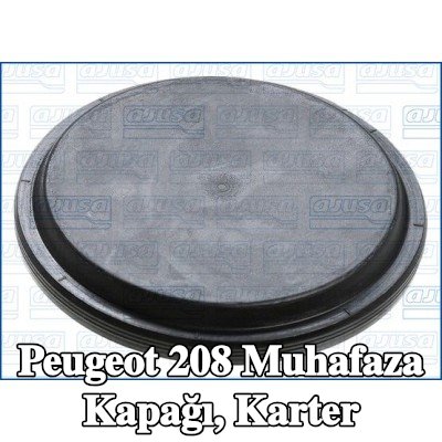 AJUSA Muhafaza kapağı, karter — Peugeot 208